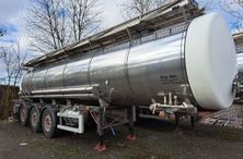 Stainless steel tank semi trailer ADR