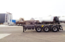 Container chassis - tipping container